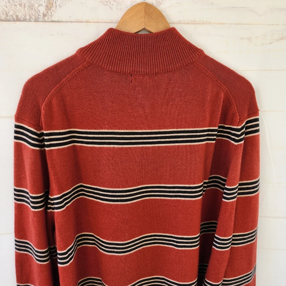 Brooks Brothers Merino Wool Mens Sweater